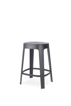Tabouret de comptoir Ombra, noir, Emiliana Design Studio