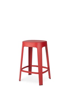Tabouret de comptoir Ombra, rouge, Emiliana Design Studio