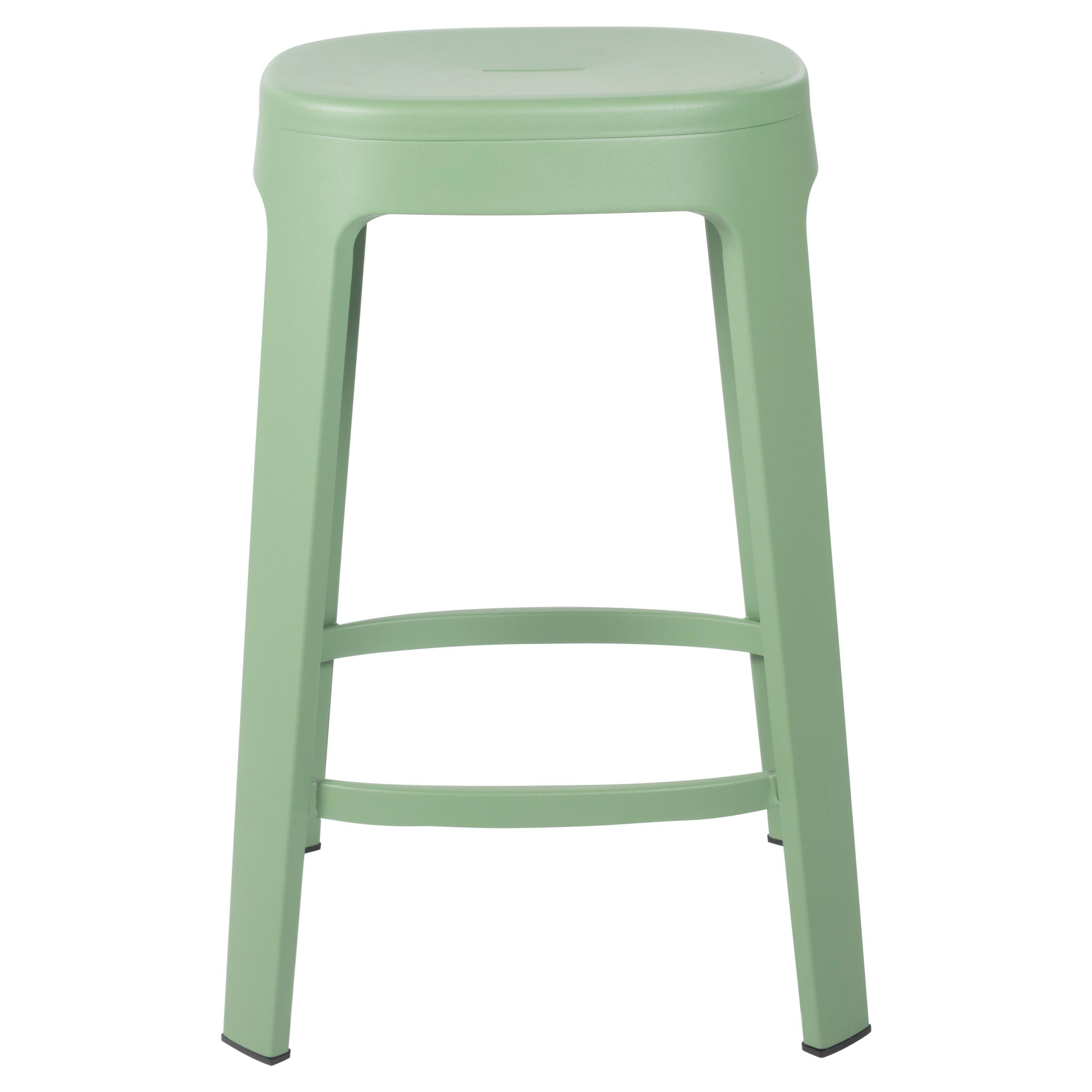 Ombra Counter Stool., Green by Emiliana Design Studio For Sale