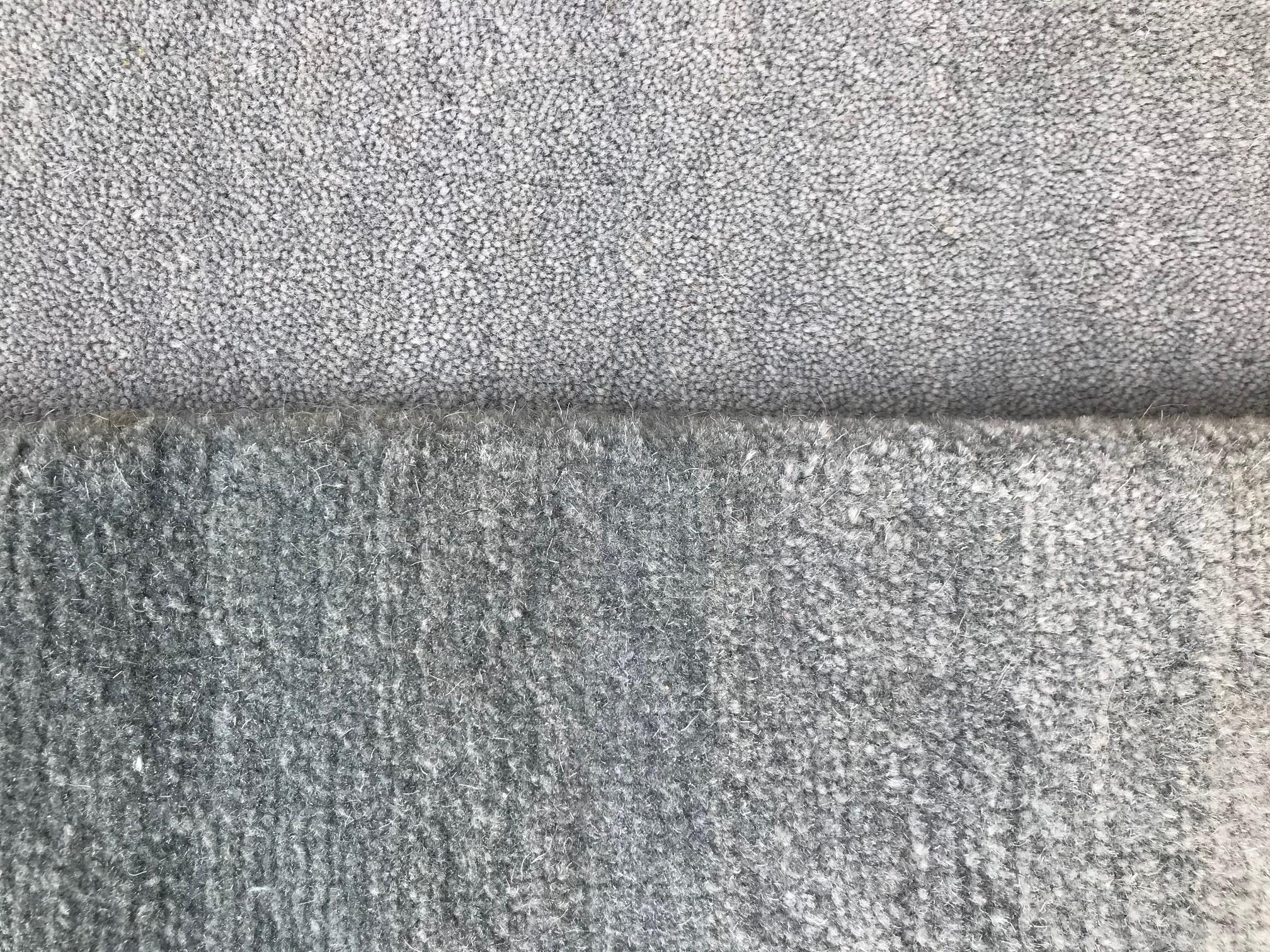 Blauer Ombre-Blauer Jaquard-Gewebe-Teppich (21. Jahrhundert und zeitgenössisch) im Angebot