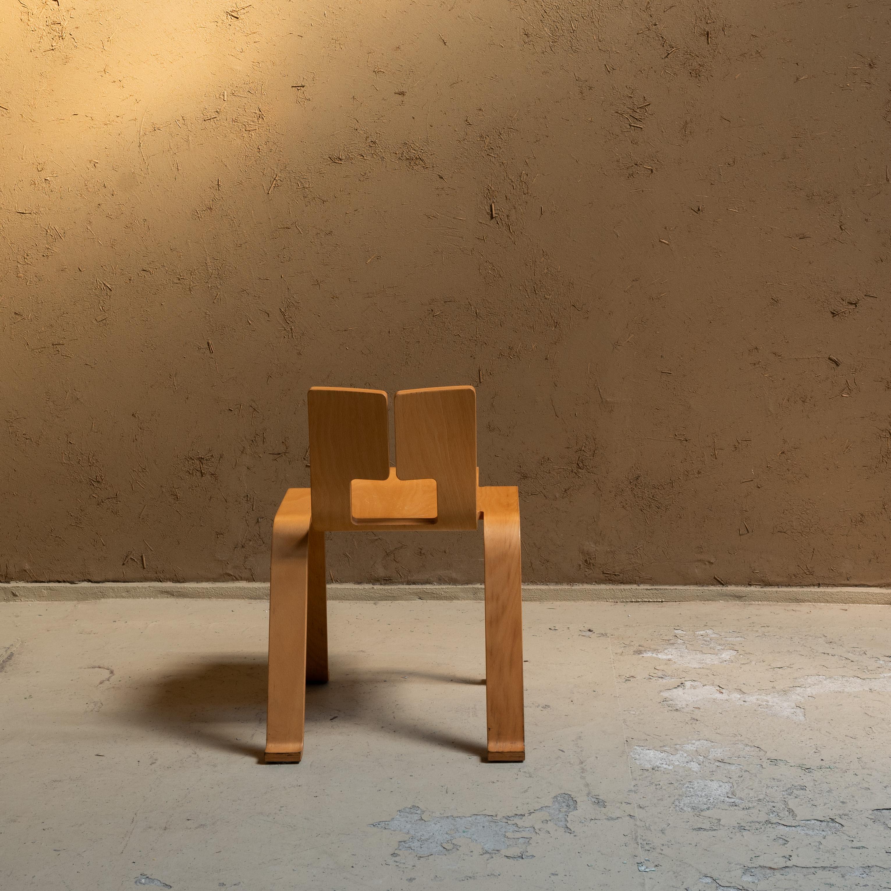 “Ombre” Chair by  Charlotte Perriand for Tendo In Good Condition For Sale In Tokyo, Tokyo
