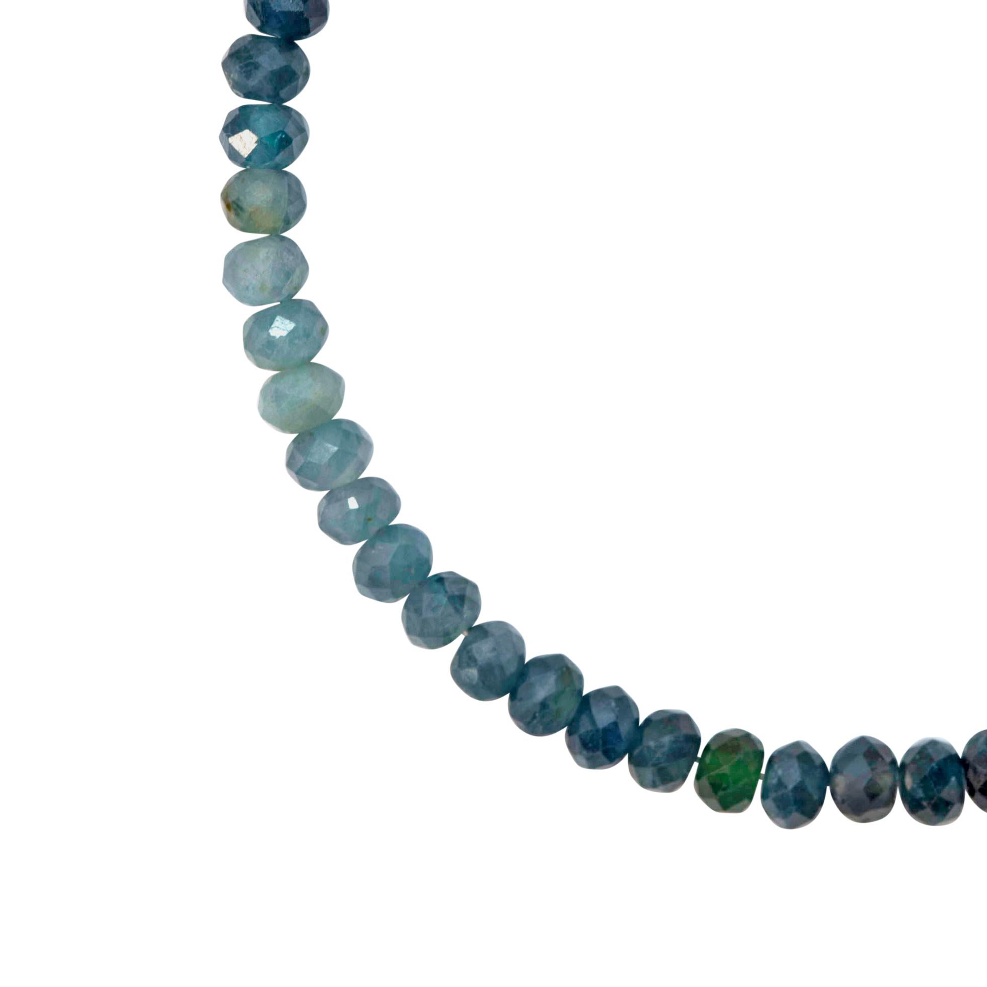 Donna Bracciale Ombre Indicolite Tourmaline in oro 14K - by Bombyx House in vendita