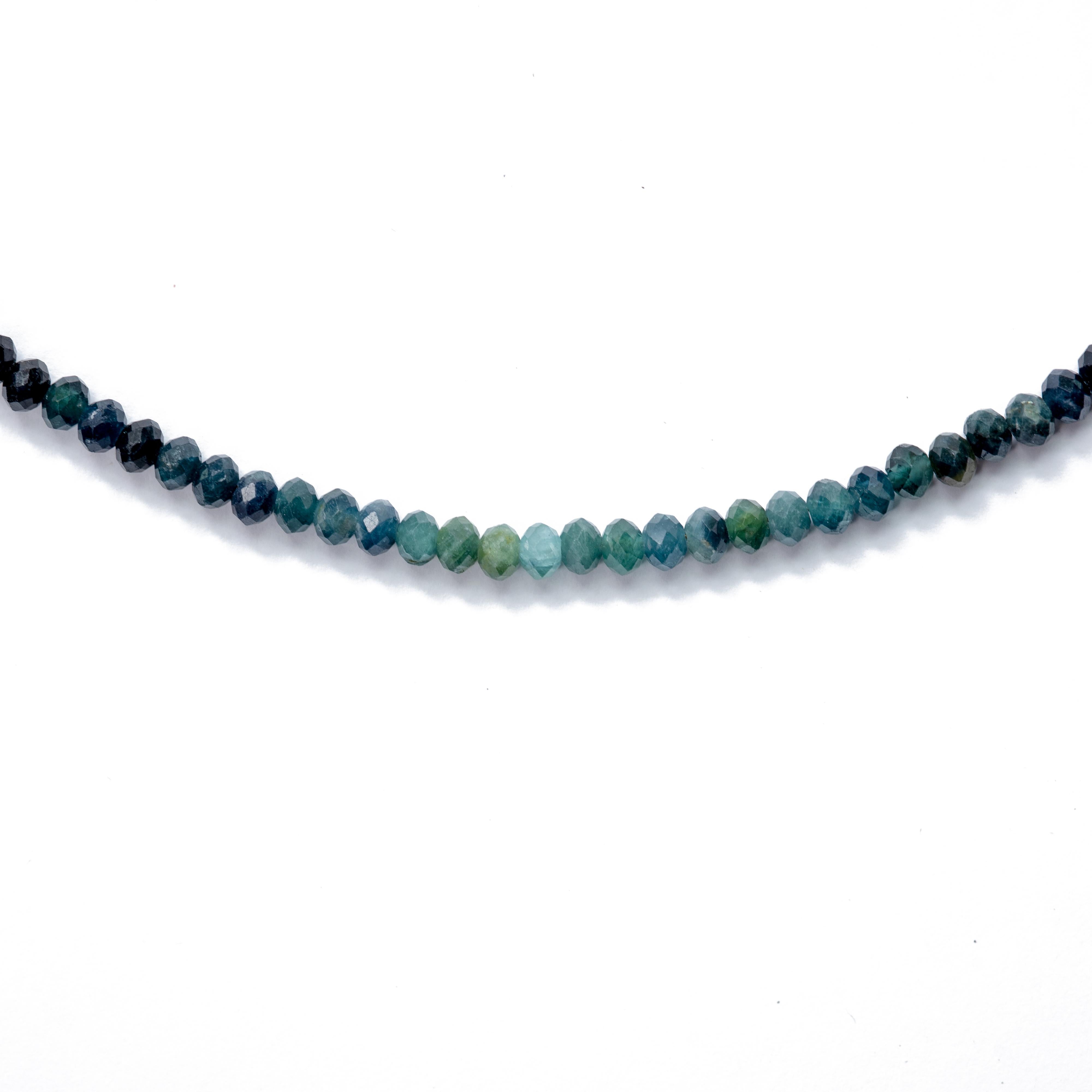 Collana Ombre Indicolite Tourmaline in oro 14K - by Bombyx House In condizioni Nuovo in vendita a Westport, CT