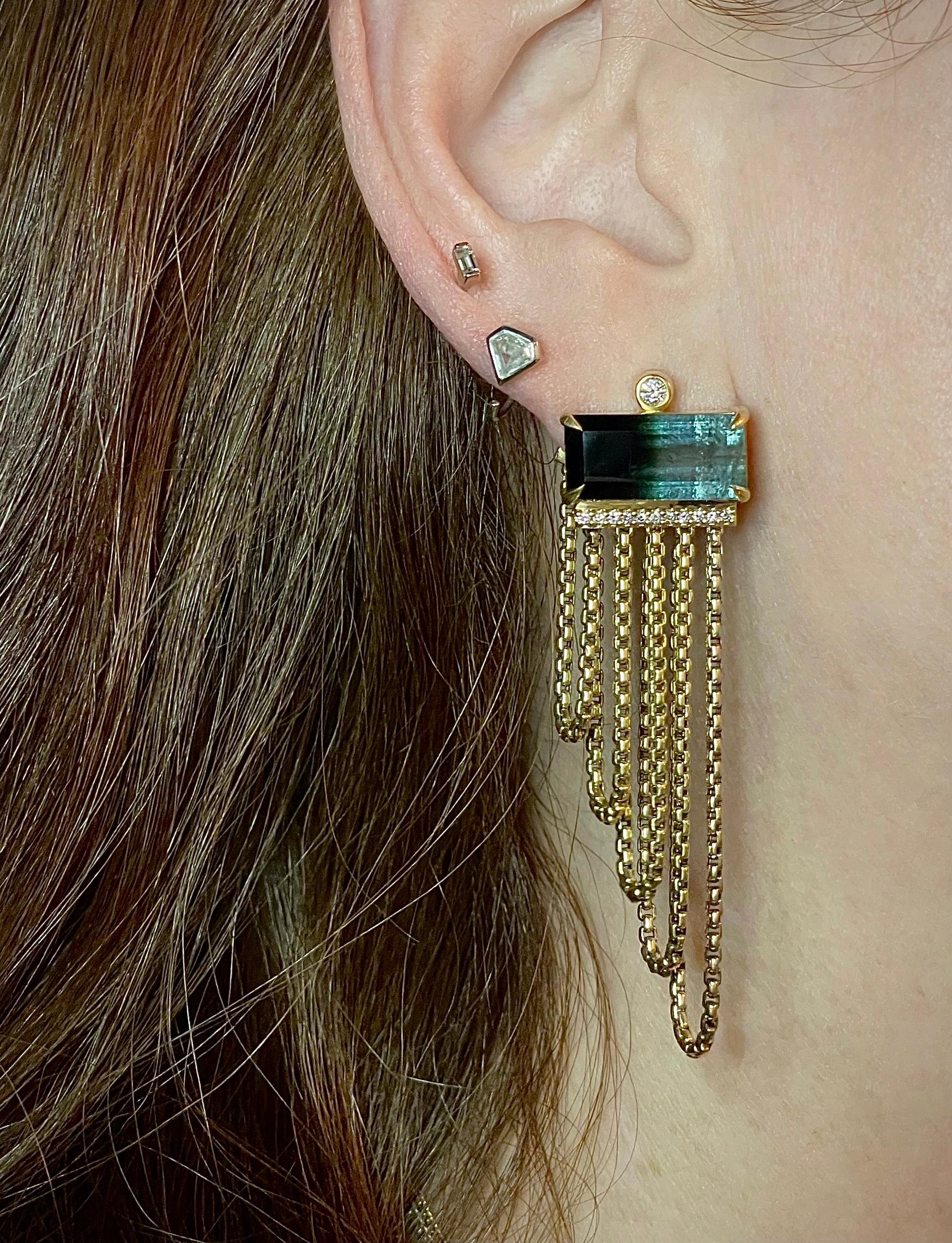statement tourmaline earrings