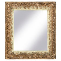 Ombre-Spiegel mit graduellem Übergang von Gold zu Elfenbein