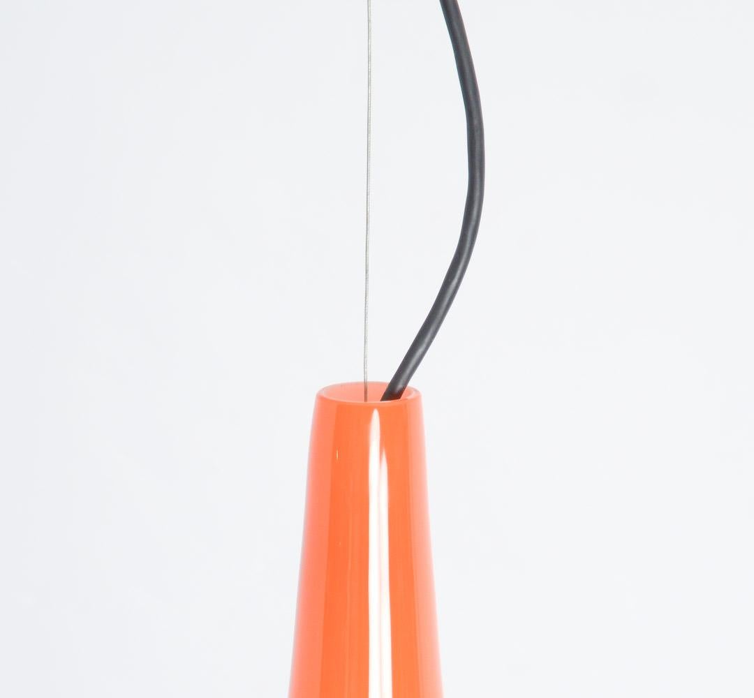 Ombrello Murano Glass Pendant Lamp by Alessandro Pianon for Vistosi In Good Condition In Vlimmeren, BE