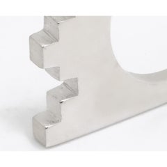 Ombres Portees A-14 Pure Silver Ring by Karl Mazlo
