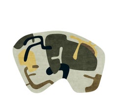 Ombretta 1 carpet -  hand-knotted, made in Nepal, designed by Nigel Coates