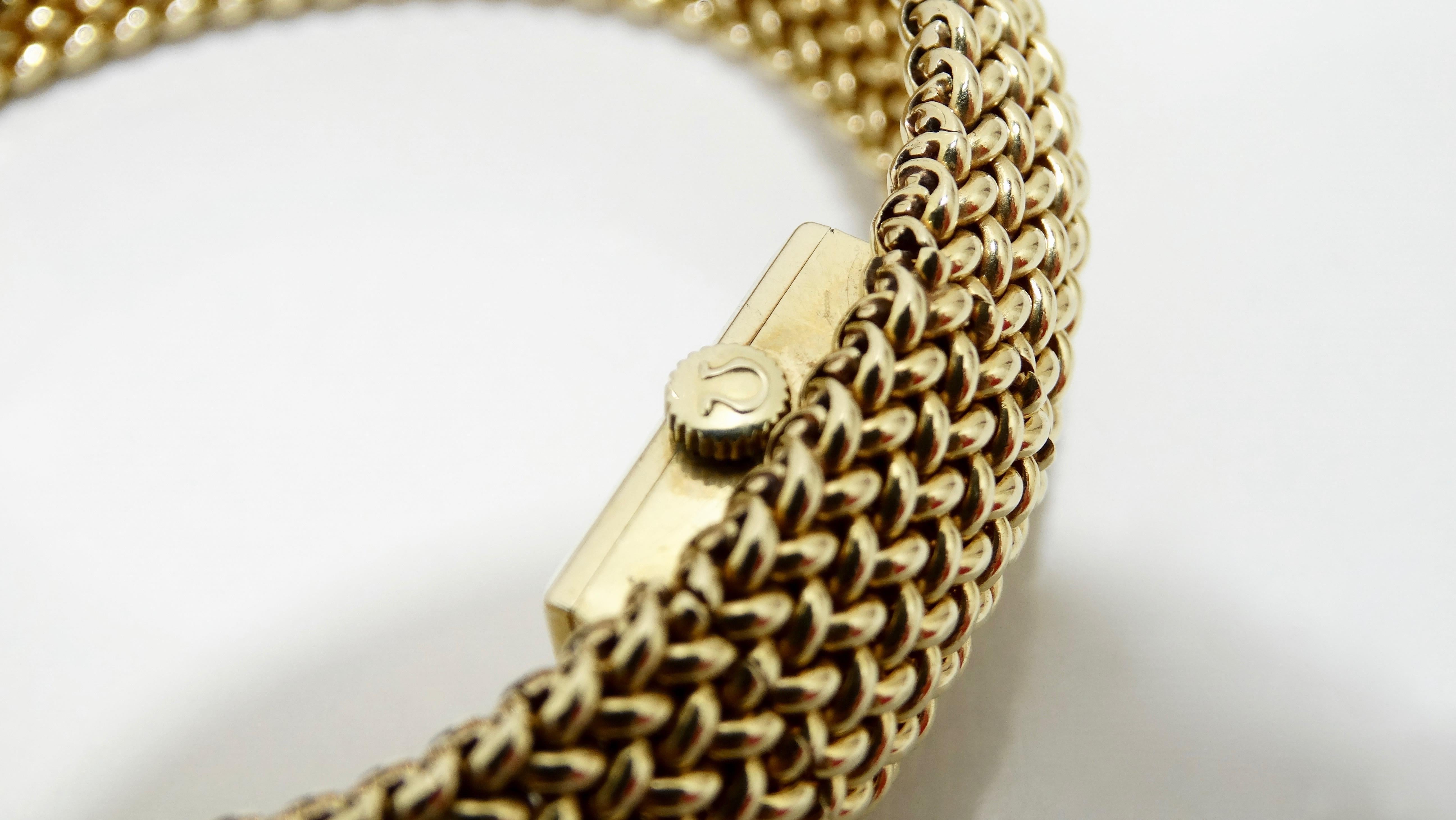 14k gold bracelet watch