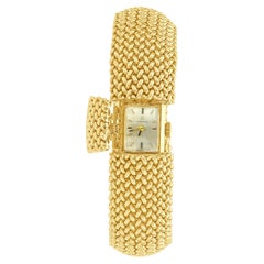 Retro Omega 14k Yellow Gold Omega Watch Bracelet