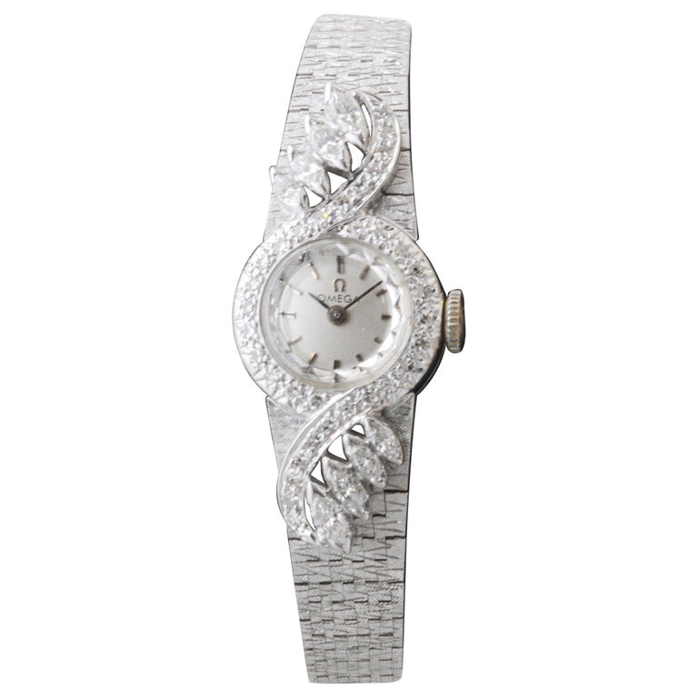 knee length dresses for ladies Audrey Quartz Swiss-Made White Ladies Dress Watch 16755765 – Davosa USA main image 1