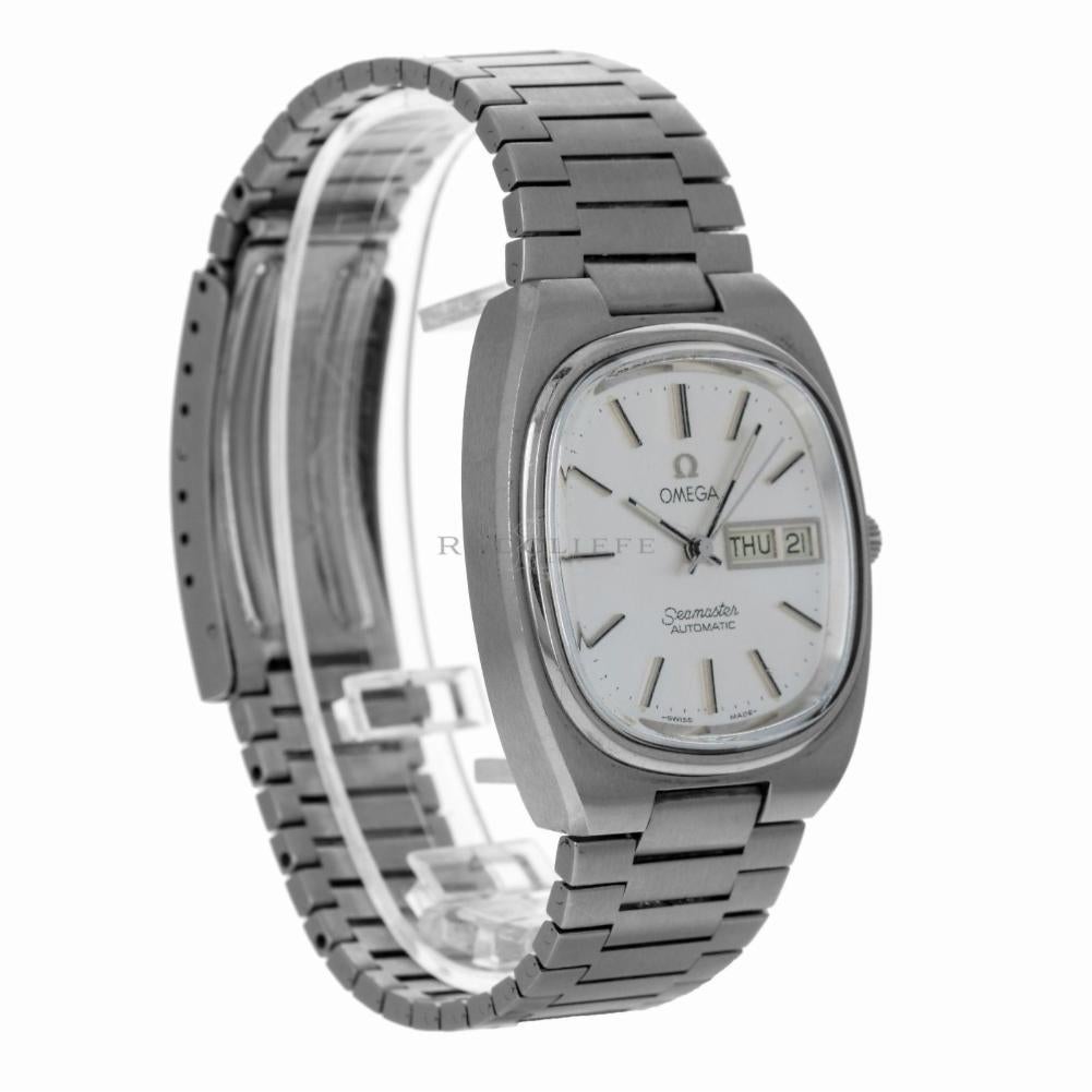 Omega Seamaster Reference #:166.0213.1. men's  stainless steel, Omega, Seamaster  166.0213.1, automatic self wind. Verified and Certified by WatchFacts. 1 year warranty offered by WatchFacts.