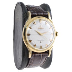 Omega 18 Karat Gold Constellation Observatory Chronometer, circa 1950-1960