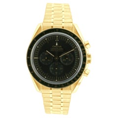 Omega 18 Karat Yellow Gold Speedmaster Moonwatch “Moonshine Gold”