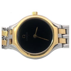 Montre Omega DeVille pour dames, 18 carats et acier