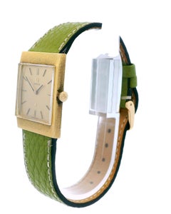 Omega 18K Yellow Gold Hobnail Case & Dial Vintage Watch