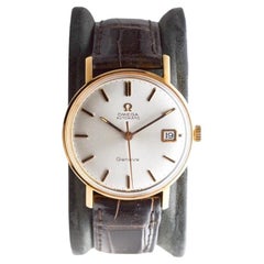 Omega 18Kt Solid Yellow / Rose Gold Automatic Watch with Flawless Original Dial