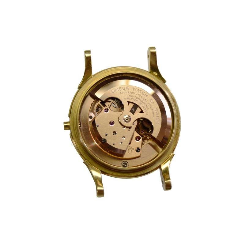 Omega 18 Karat Gold Constellation Observatory Chronometer, circa 1950-1960 5
