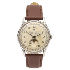 Omega 1944 Ref 2471/1 Triple Date Moonphase Cosmic Men's Hand Wind Watch, 35mm