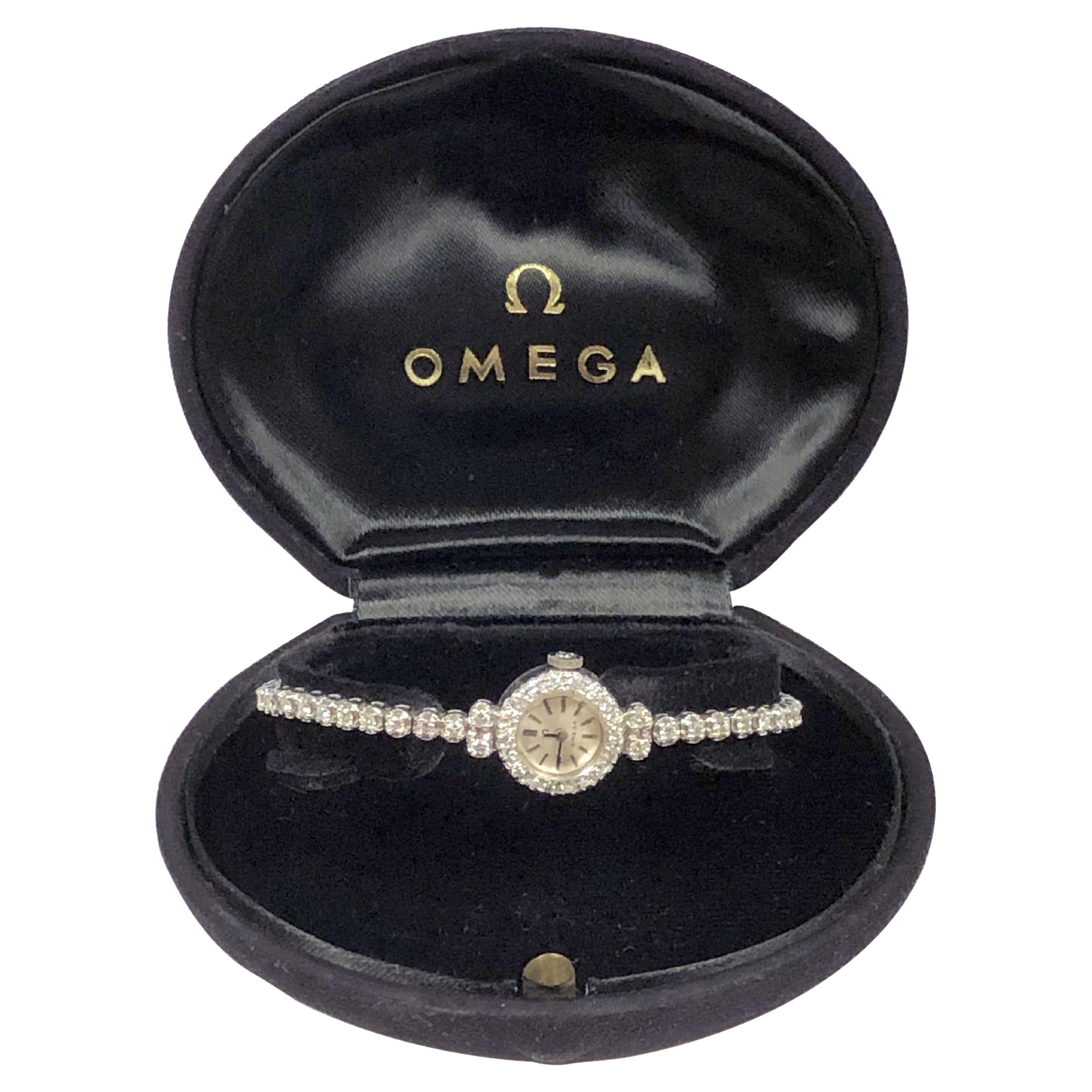 Omega 1960, montre-bracelet cocktail pour femmes en vente