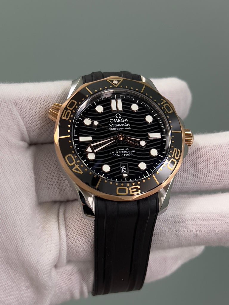 Omega Seamaster Diver 300M Oro rosa de 18