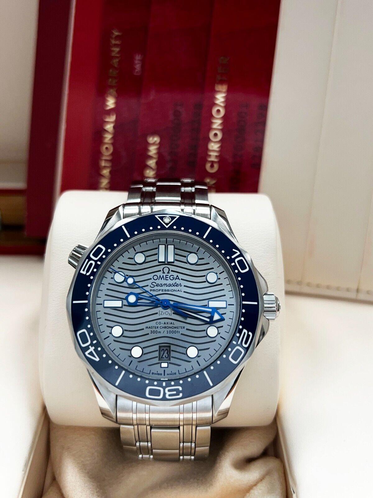 Omega 210.30.42.20.06.001 Seamaster Grey Dial Stainless Steel Box Paper 4