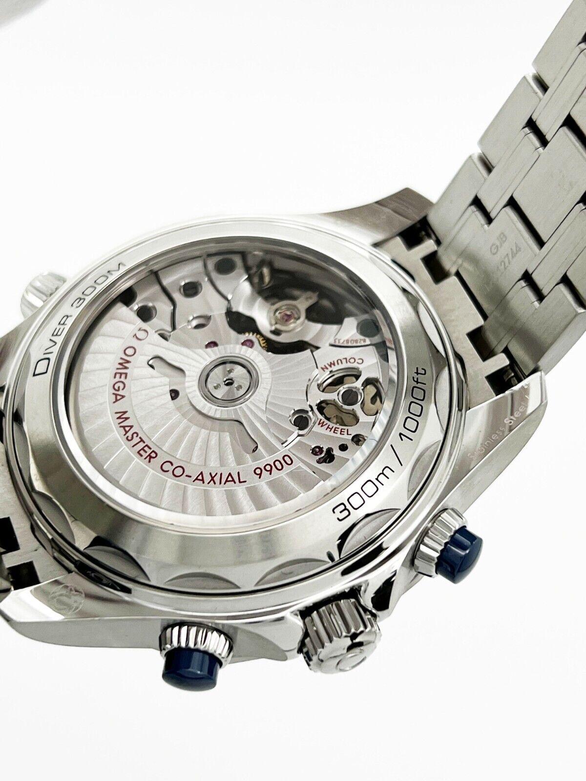 Omega 210.30.44.51.06001 Seamaster Diver 300M Graues Zifferblatt Stahl Box Papier 2021 7
