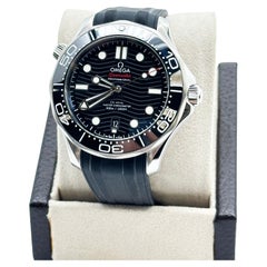 Omega 210.32.42.20.01.001 Seamaster Diver 42mm Quadrante Nero Scatola di Carta Inox