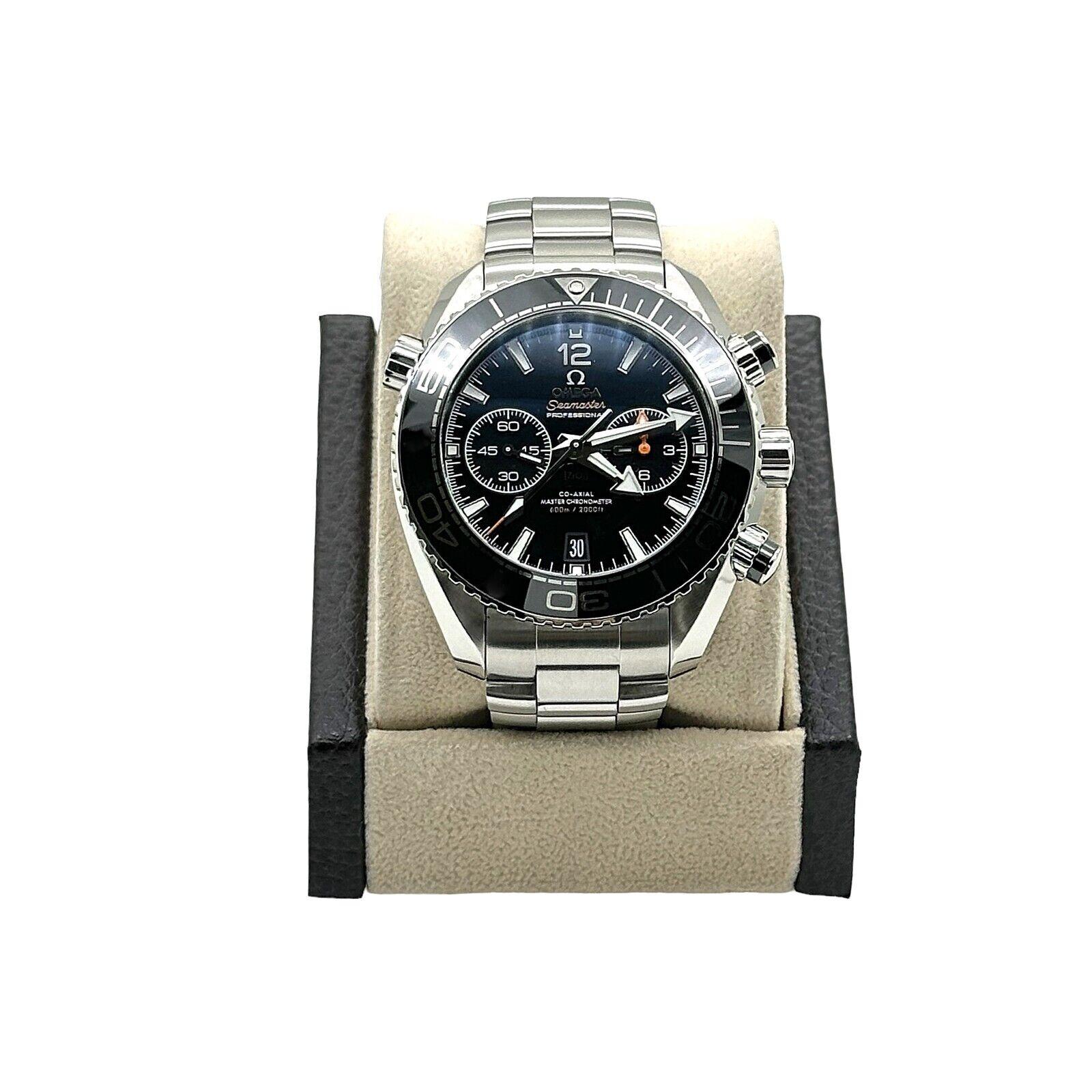 Omega 215.30.46.51.01.001 Seamaster Planet Ocean Stainless Steel Box Paper 2020 For Sale 5