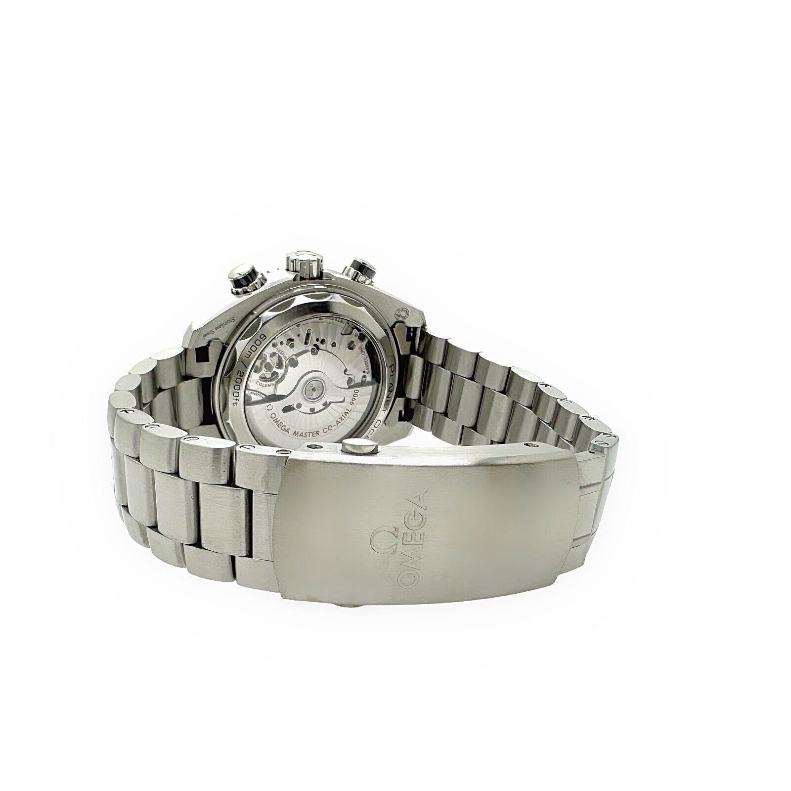 Omega 215.30.46.51.01.001 Seamaster Planet Ocean Stainless Steel Box Paper 2020 For Sale 1