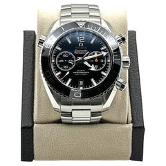Used Omega 215.30.46.51.01.001 Seamaster Planet Ocean Stainless Steel Box Paper 2020