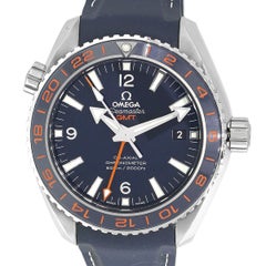 Used Omega 232.32 Seamaster Planet Ocean Co-Axial Blue Dial Watch