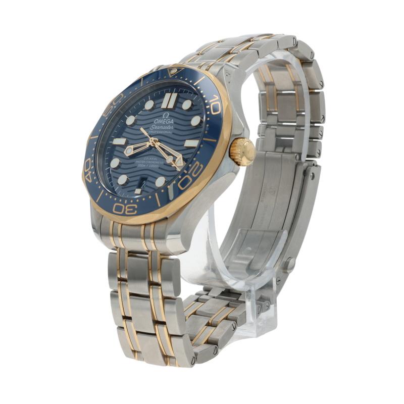 De los hombres Reloj de hombre Omega 300M Seamaster Diver 21020422003001 Inoxidable y Oro 18k Auto en venta