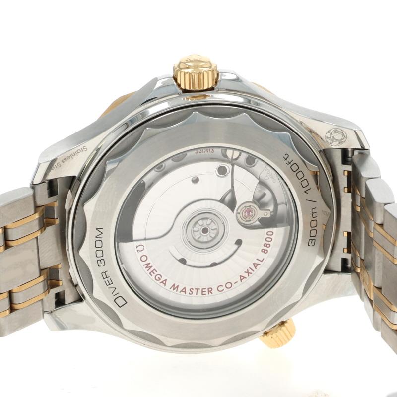 Reloj de hombre Omega 300M Seamaster Diver 21020422003001 Inoxidable y Oro 18k Auto en venta 2