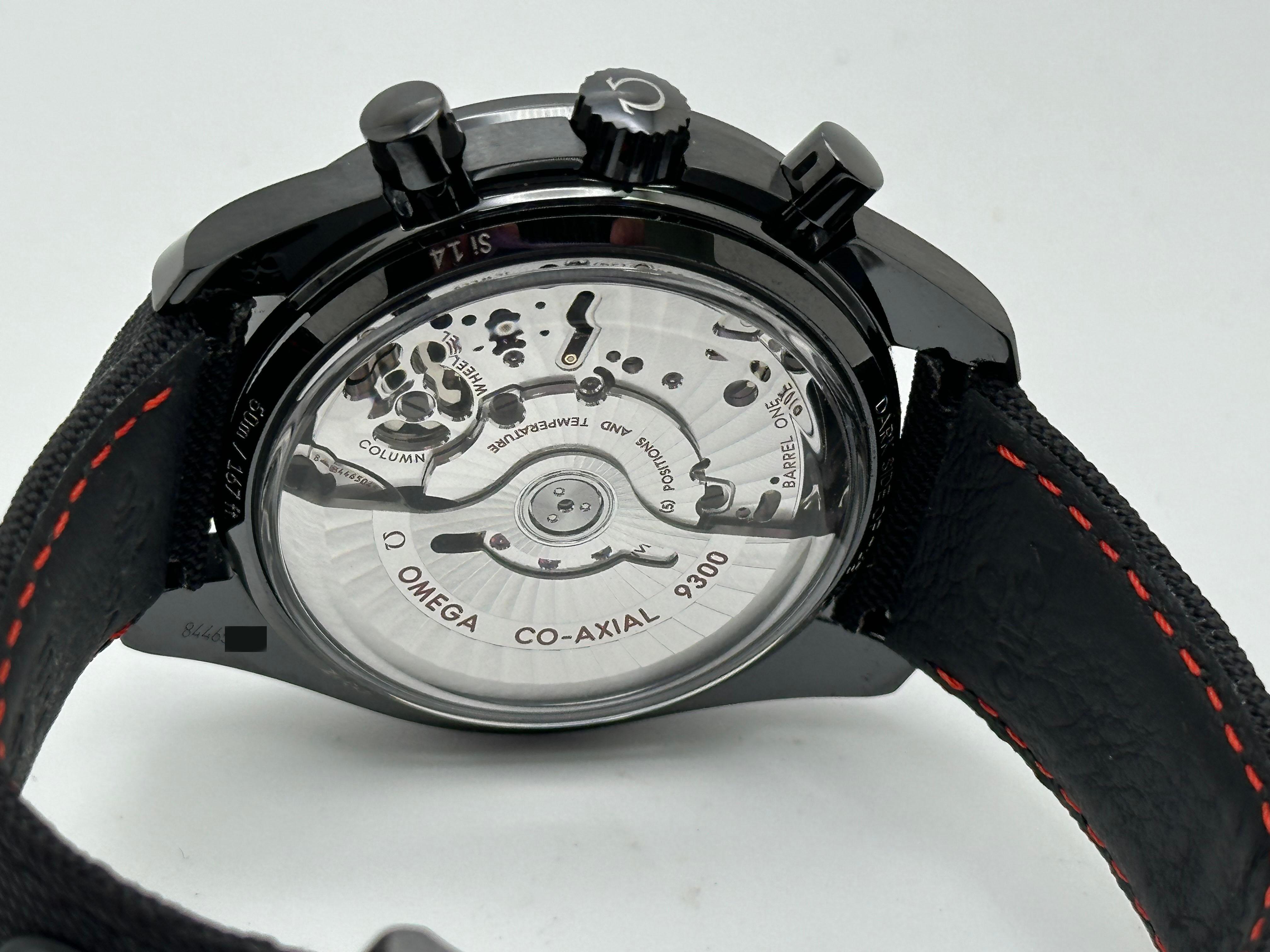 Omega 311.92.44.51.01.007 Speedmaster Dark Side of the Moon Ceramic Box Paper 3