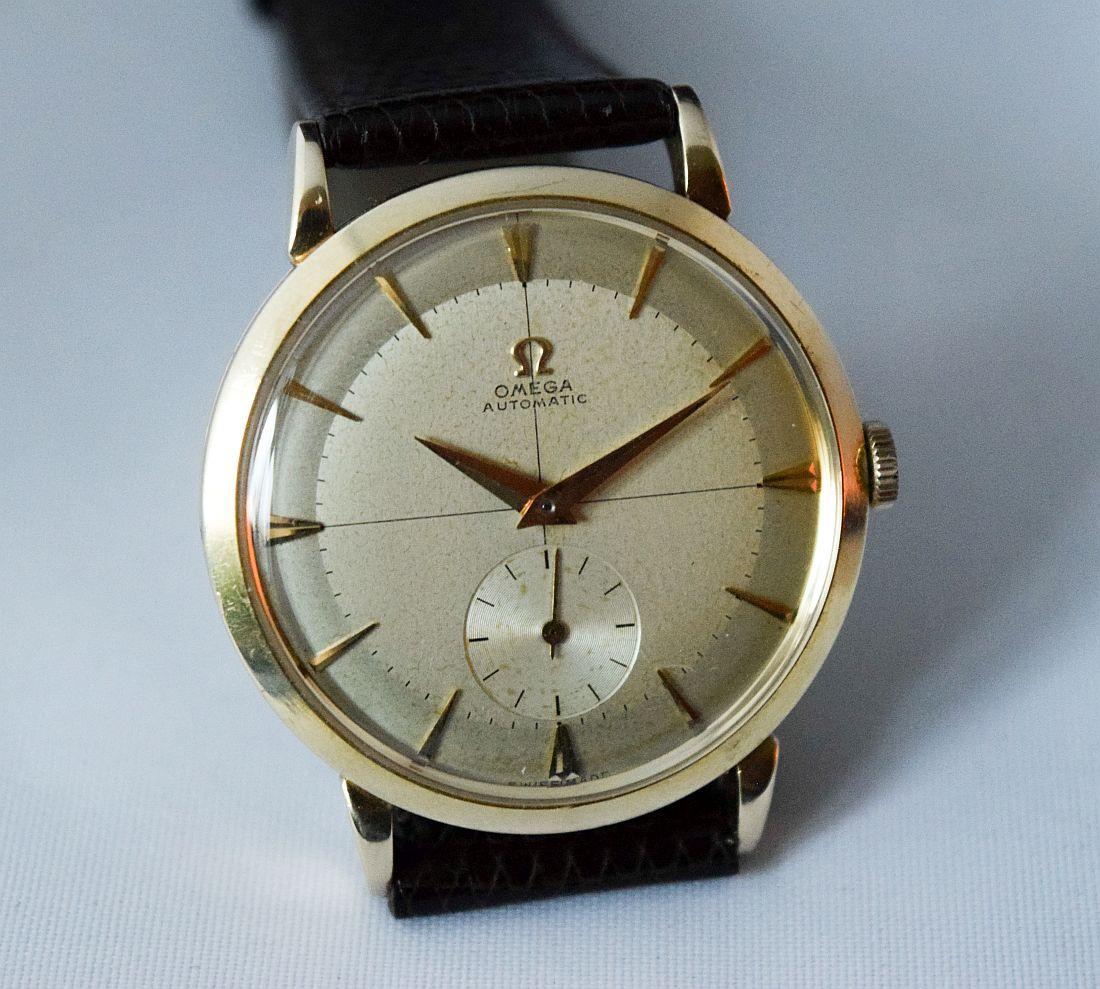 Omega 332 Ref. 2398 14 k Gold Solid Gold Men’s Vintage Watch 3