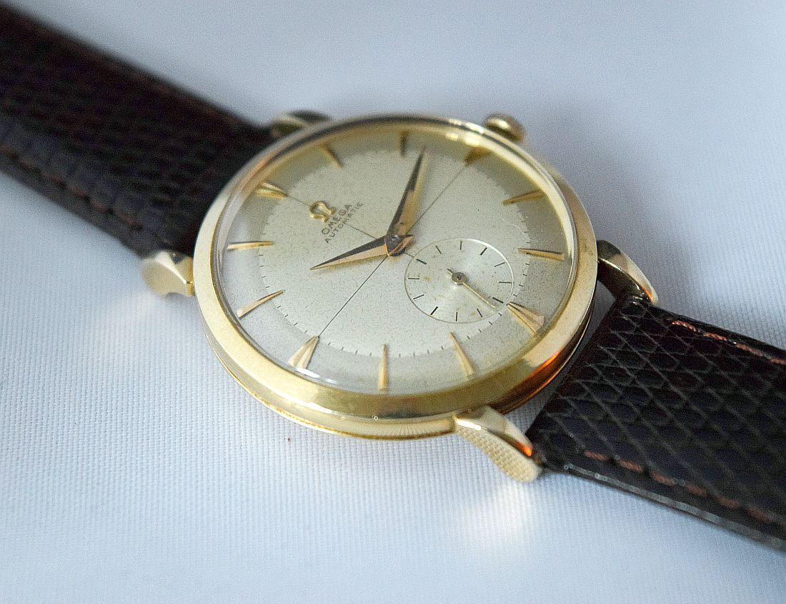 omega gold watch