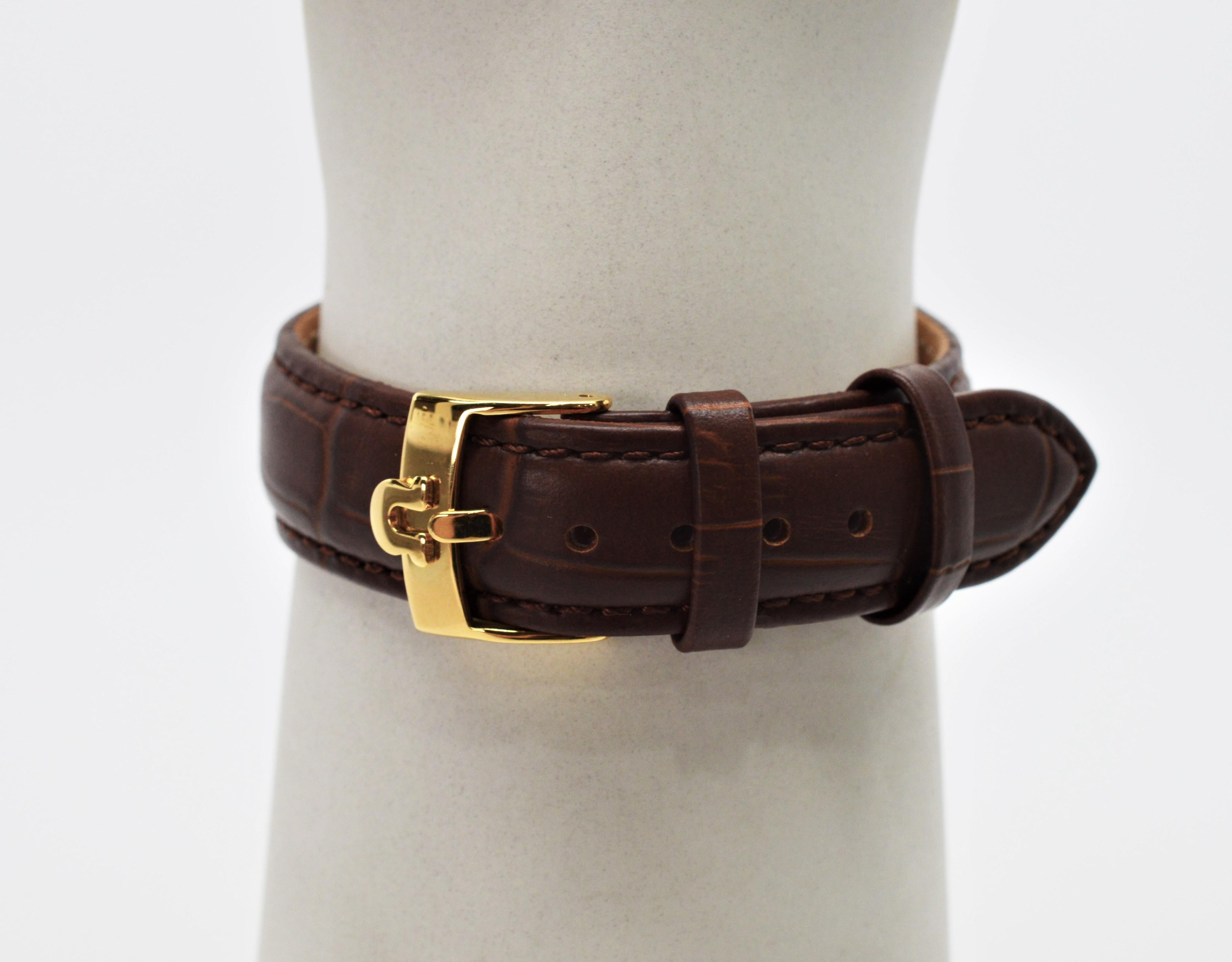 Omega Montre-bracelet Bumper en or jaune 342 pour hommes 6