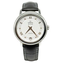 Omega 424.13.33.20.52.001 De Ville Prestige Diamond Dial Steel Box Paper