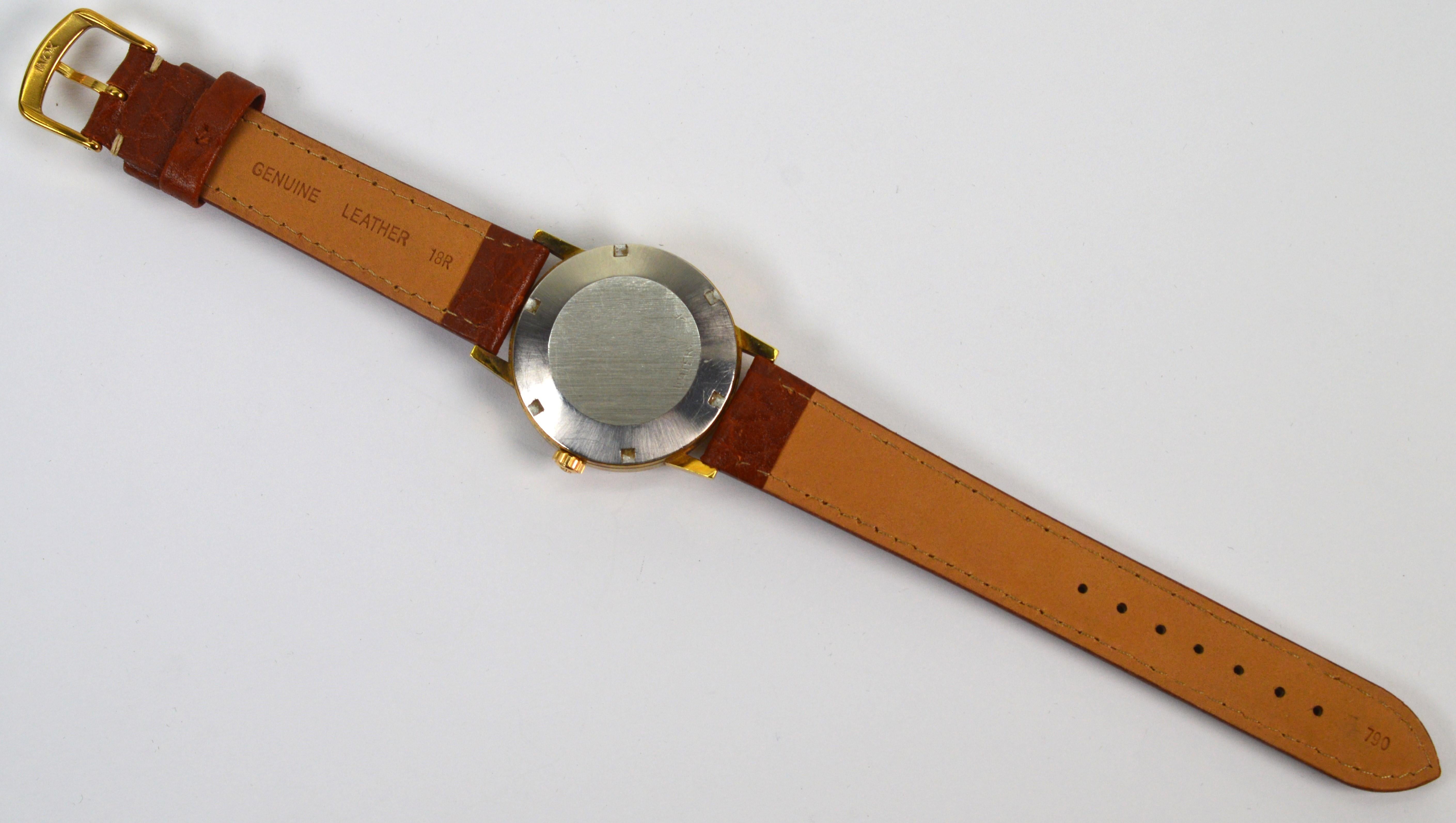 Montre-bracelet Omega 565 en acier pour hommes avec date Pour hommes en vente