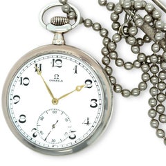 Omega 800 Silver Pocket Grand Prix Watch 50mm – Circa 1915