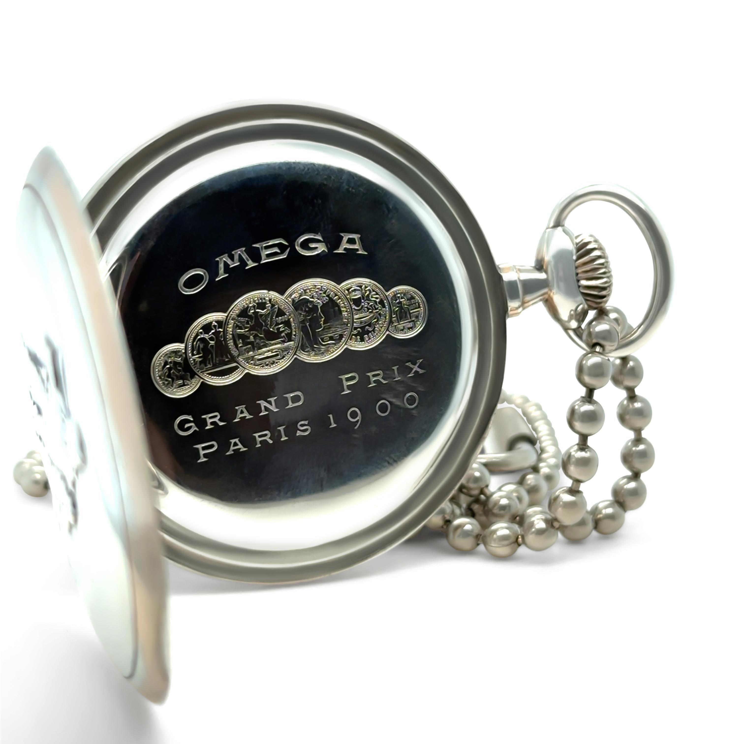Omega 800 Silver Pocket Grand Prix Watch 50mm – Circa 1915 1