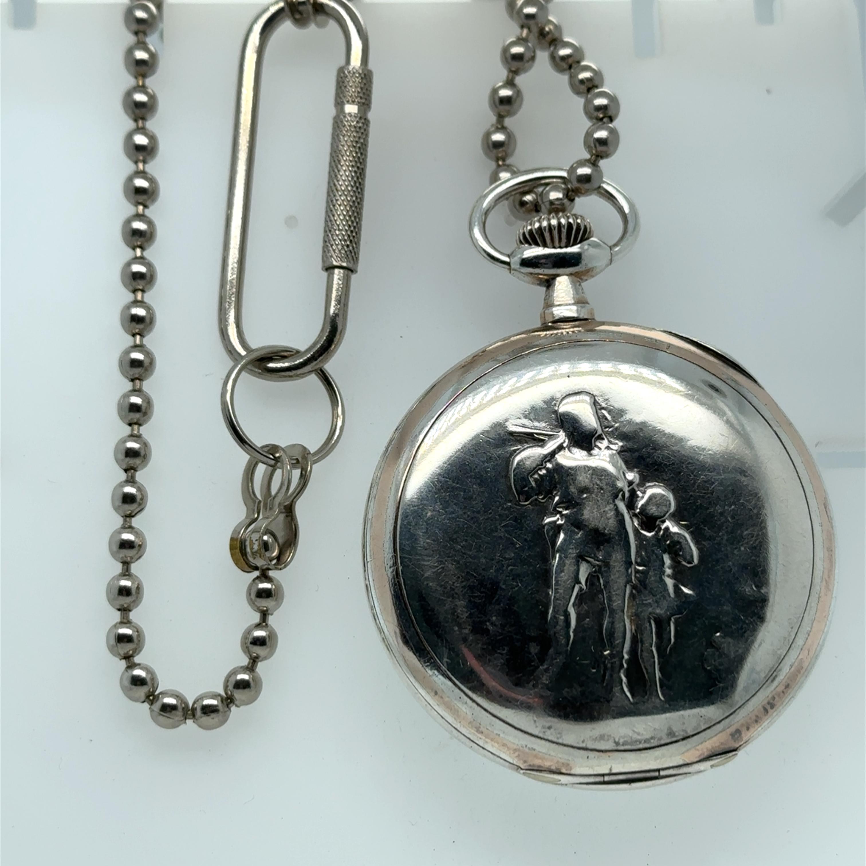 Omega 800 Silver Pocket Grand Prix Watch 50mm – Circa 1915 4