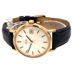 Omega 9ct Gold Vintage Gents Watch Automatic 35mm Case