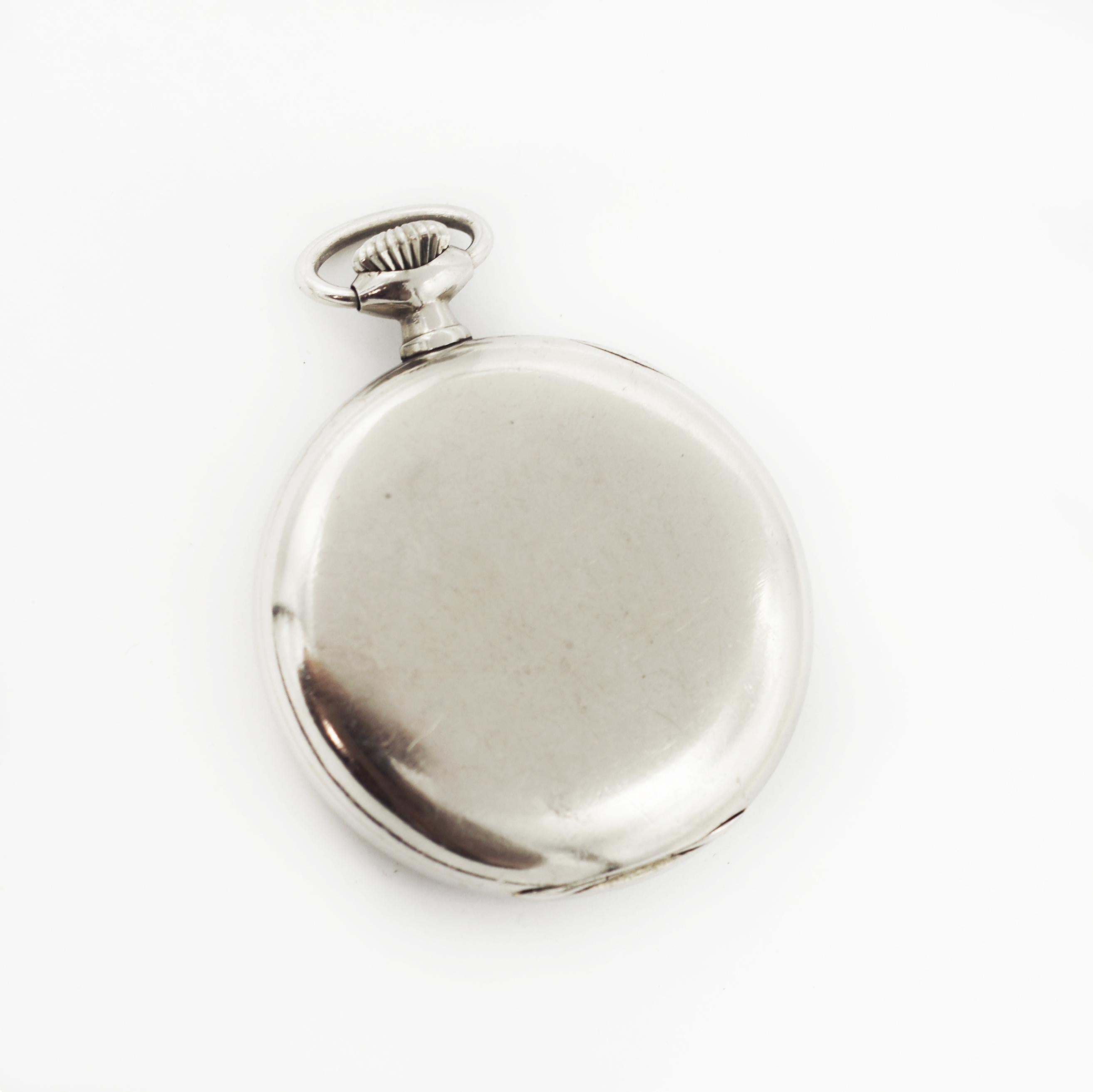 Women's or Men's Omega Antique 100 Year Old Pocket Watch For Sale
