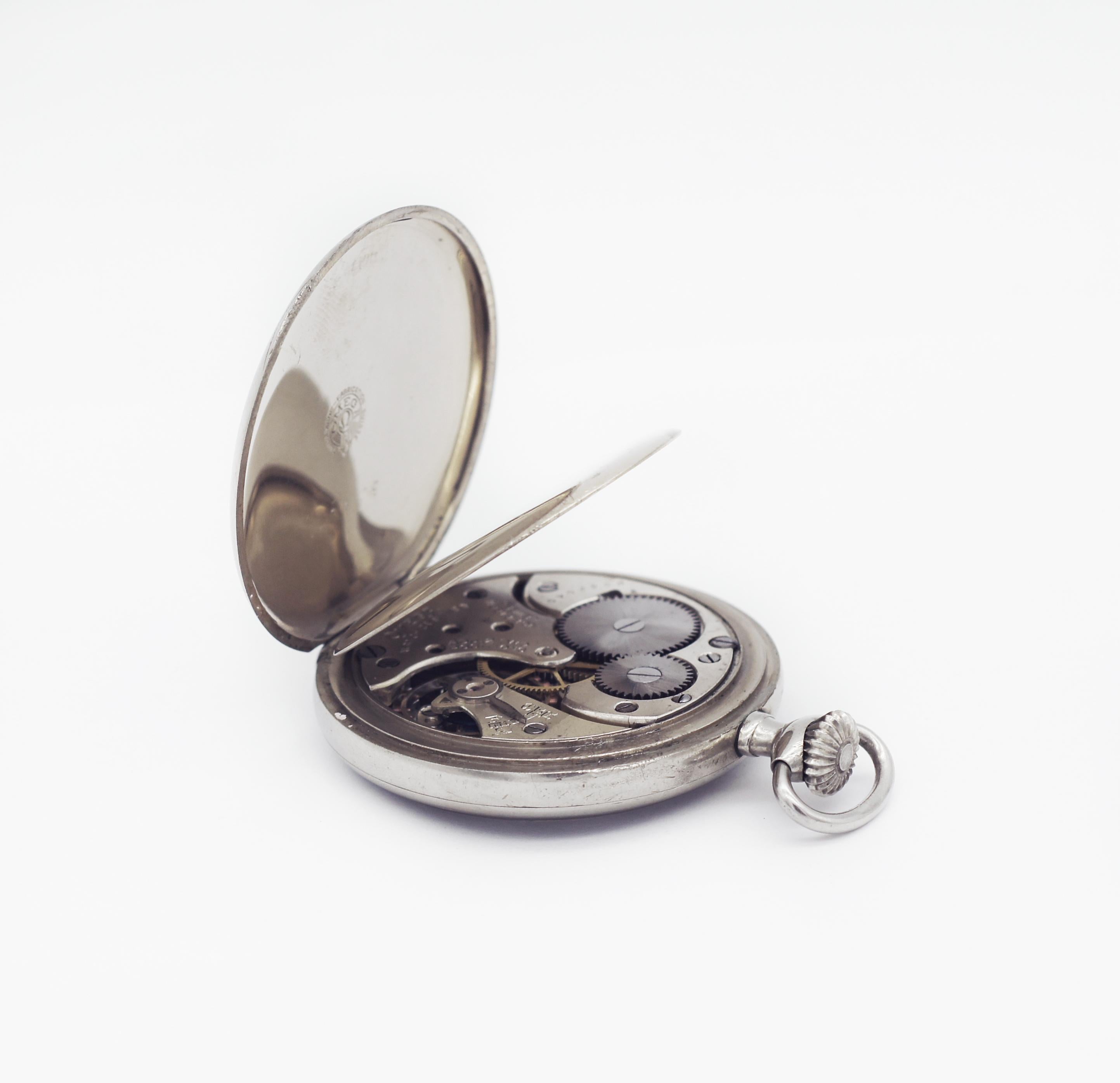Omega Antique 100 Year Old Pocket Watch For Sale 4