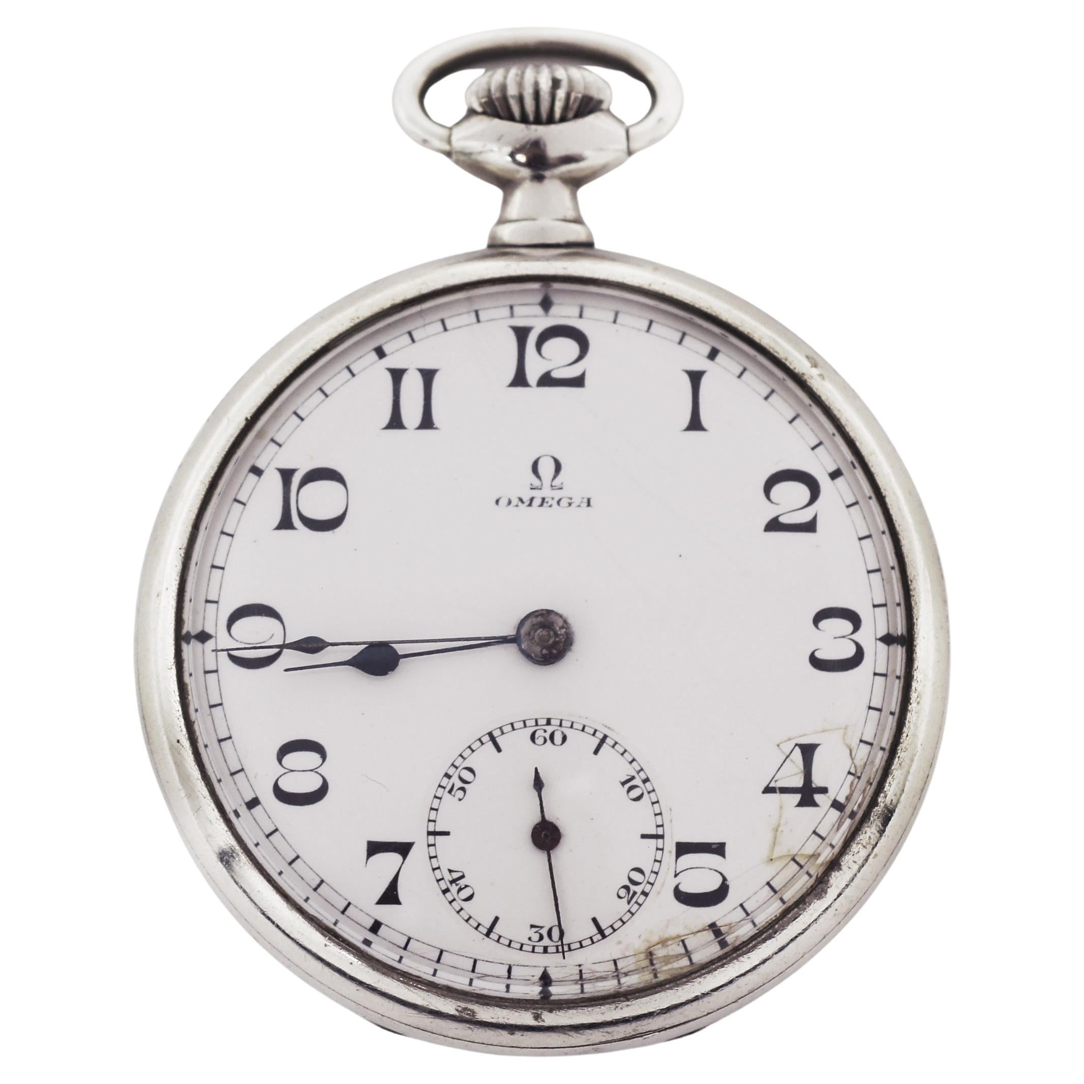 Omega Antike 100 Jahre alte Taschenuhr