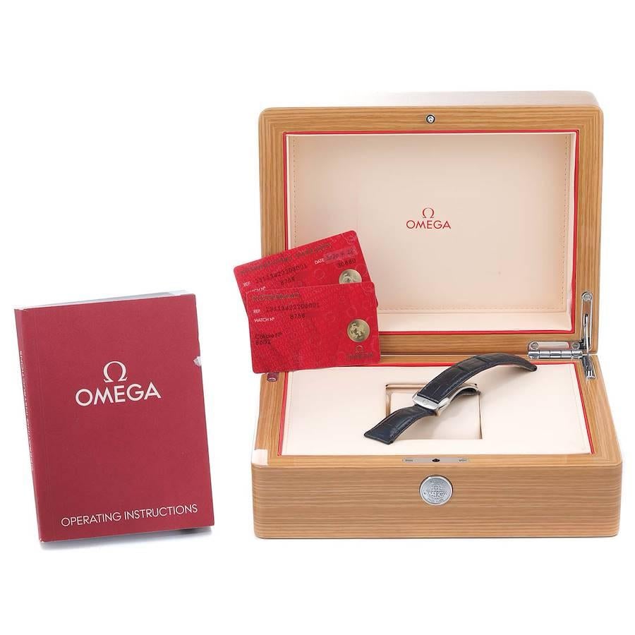 Omega Aqua Terra 150m Co-Axial Mens Watch 231.13.42.22.03.001 Box Card 6