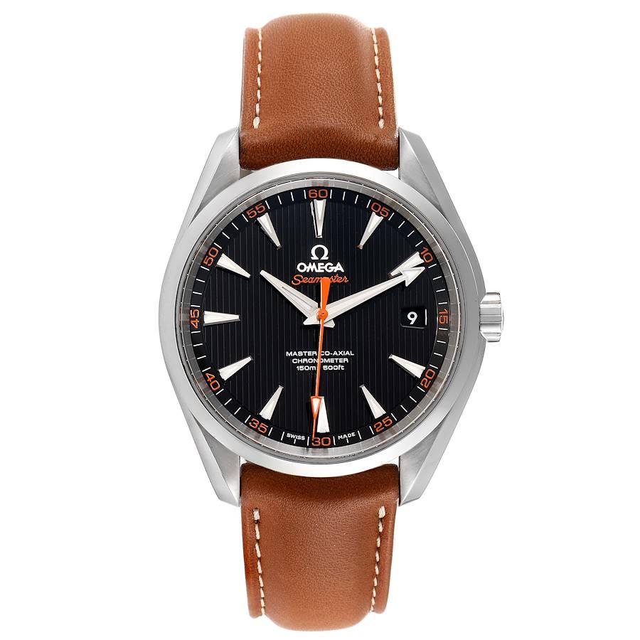 Omega Aqua Terra 150m Master 41.5mm Uhr 231.12.42.21.01.002 Box-Karte. Automatisches Uhrwerk mit Co-Axial-Hemmung. Widerstandsfähig gegen Magnetfelder von mehr als 15.000 Gauss. Freie Spiralfederunruh mit Siliziumspirale, zwei in Reihe geschaltete