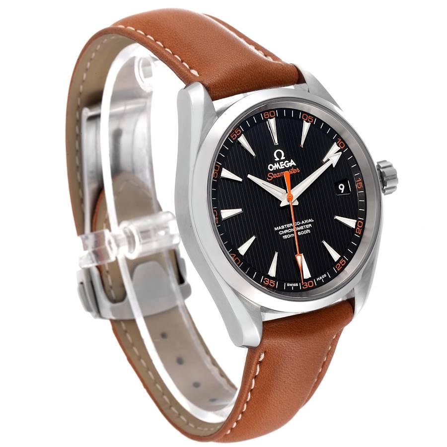 Omega Aqua Terra 150m Master Watch 231.12.42.21.01.002 Boxkarte im Zustand „Hervorragend“ im Angebot in Atlanta, GA